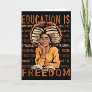 2026 Black History Month Shirt For Women I Am Blac Card