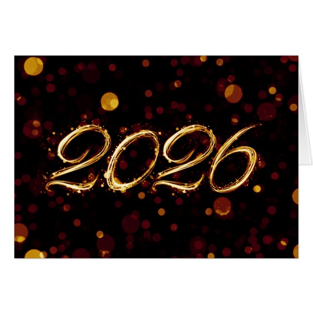 2026 bokeh lights nye (Front Horizontal)