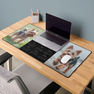 2026 Calendar and 2 Photo Pet Desk Mat
