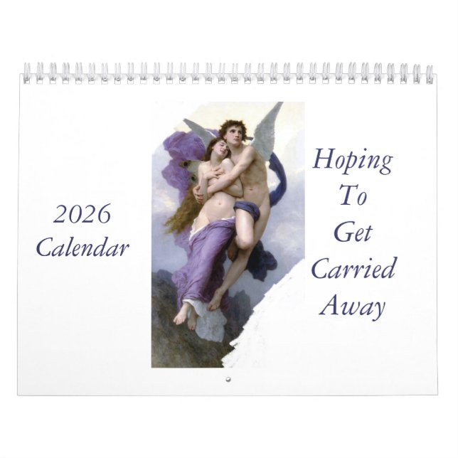 2026 calendar hoping to get carried away (Cover)