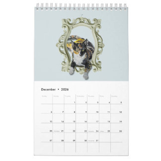 2026 Calendar Watercolor Pet Portraits by Amy DeVa