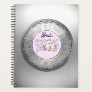 2026 Calendar Wedding Bride & Groom Appointment  Planner