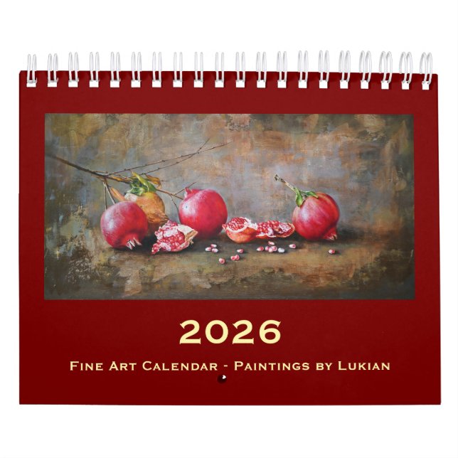 2026 Calendrier Design - Lukian Art Peinture (Protection)