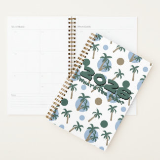 2026 CALM PALM 'What's the Plan' Customizable Planner