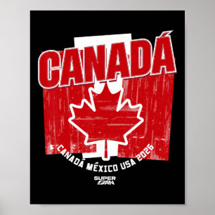 2026 Canada Soccer Fan World Cup Poster