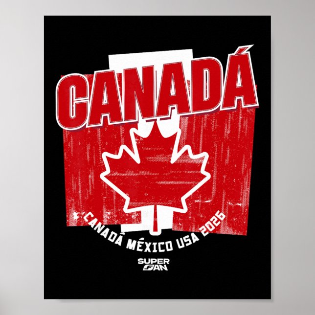 2026 Canada Soccer Fan World Cup  Poster (Front)