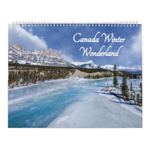 2026 Canada Winter Wonderland Calendar