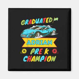 2026 Car Adrian Personalized Last Day Of Pre K Gra Magnet