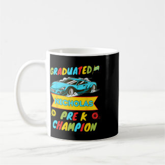 2026 Car Nicholas Personalized Last Day Of Pre K G Coffee Mug