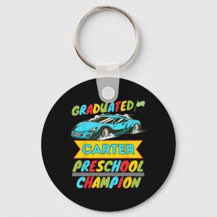 2026 Carter Personalized Last Day Of Preschool Gra Keychain