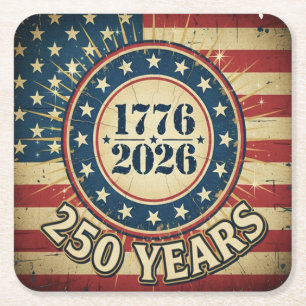 2026 Celebration Square Paper Coaster