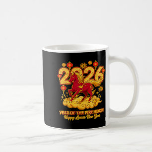 2026 Chinese New Year Of The Horse Lunar Zodiac Coffee Mug