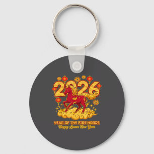 2026 Chinese New Year Of The Horse Lunar Zodiac  Keychain