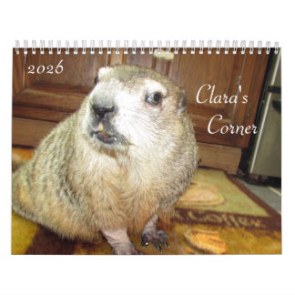 2026 Clara's Corner Groundhog Calendar B