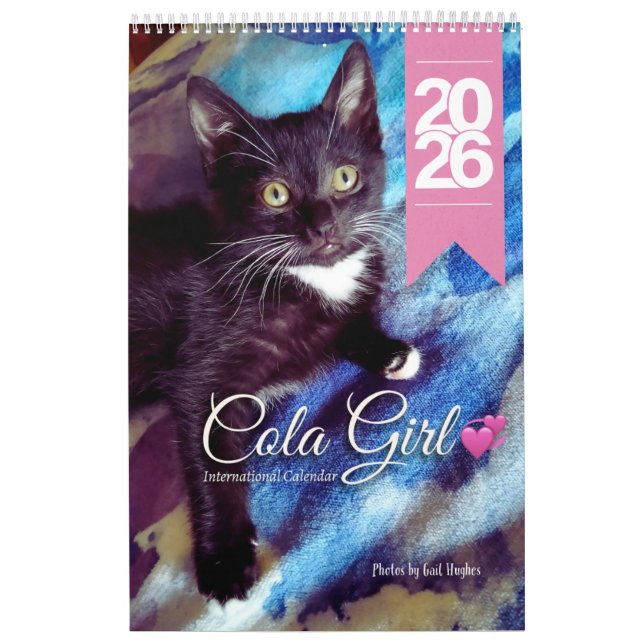 2026 Cola Girl's International Calendar (Cover)