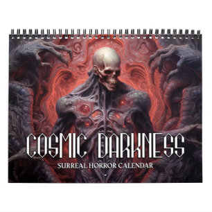 2026 Cosmic Darkness 2 Surreal Horror Calendar