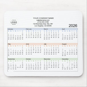 2026 Custom Company Logo Mouse Pad