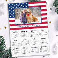 2026 Custom Photo American Flag Patriotic