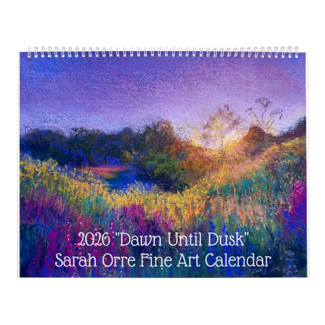 2026 "Dawn Until Dusk" Calendar (Cover)