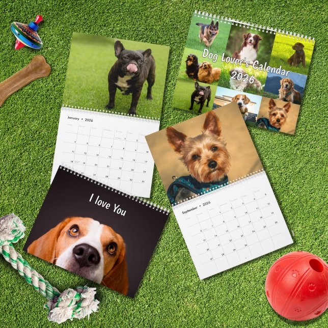 2026 Dog Breeds | Popular Dog Lovers  Calendar (Creator Uploaded)