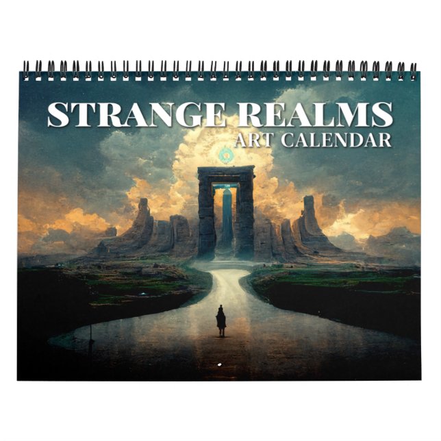 2026 Étranges royaumes 1 Imaginaire Art Calendrier (Protection)