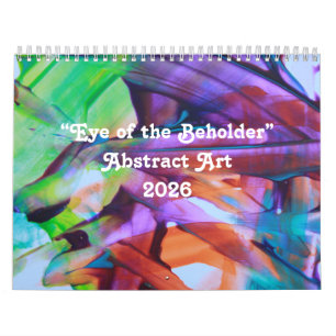 2026 “Eye of the Beholder” Abstract Art Calendar