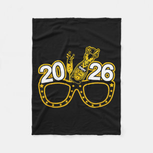 2026 Eyegles For New Year’s Eve Party Funny Party Fleece Blanket