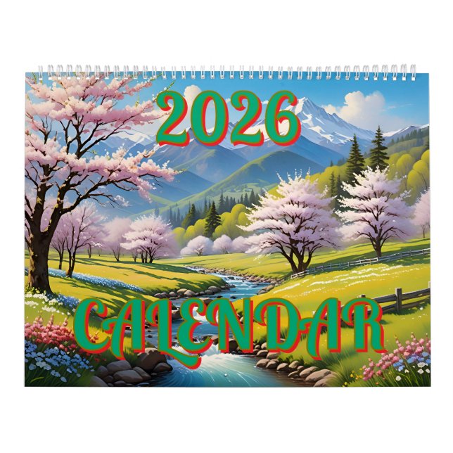 2026 Fabulous Wonderful Calendar  (Cover)