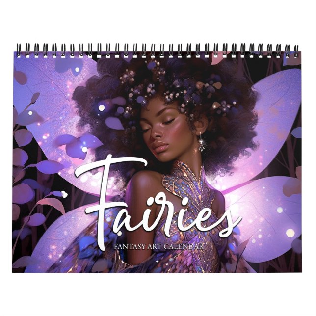 2026 Fairies 3 Fantasy Art Calendar (Cover)