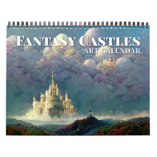 2026 Fantasy Castles Art Calendar
