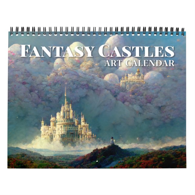 2026 Fantasy Castles Art Calendar (Cover)