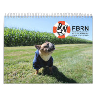 2026 FBRN French Bulldog Rescue Network Calendar