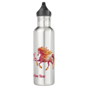 2026 Fiery Horse – Happy Chinese New Year 710 Ml Water Bottle