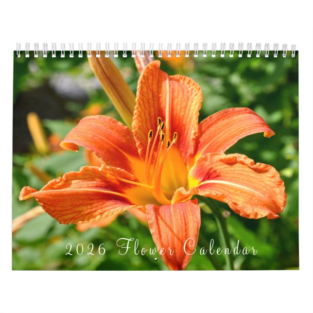 2026 Flower Calendar (Cover)