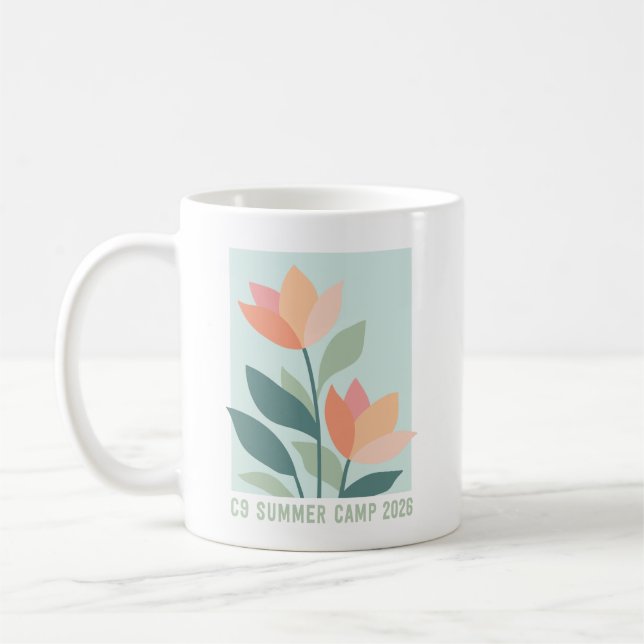 2026 Flower Mug (Left)