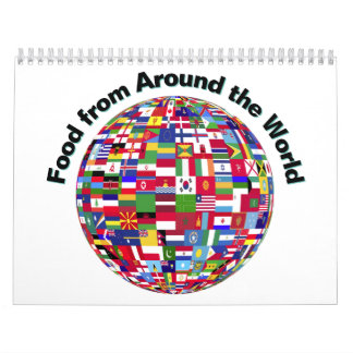 2026 Food From Around The World Calendar