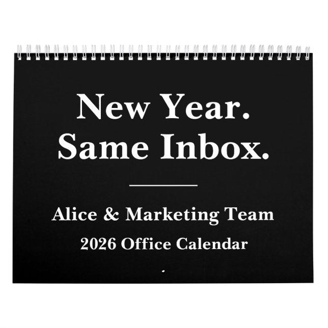 2026 Funny Office – Inbox Humor Calendar (Cover)