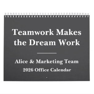 2026 Funny Office Team Life Humor Calendar