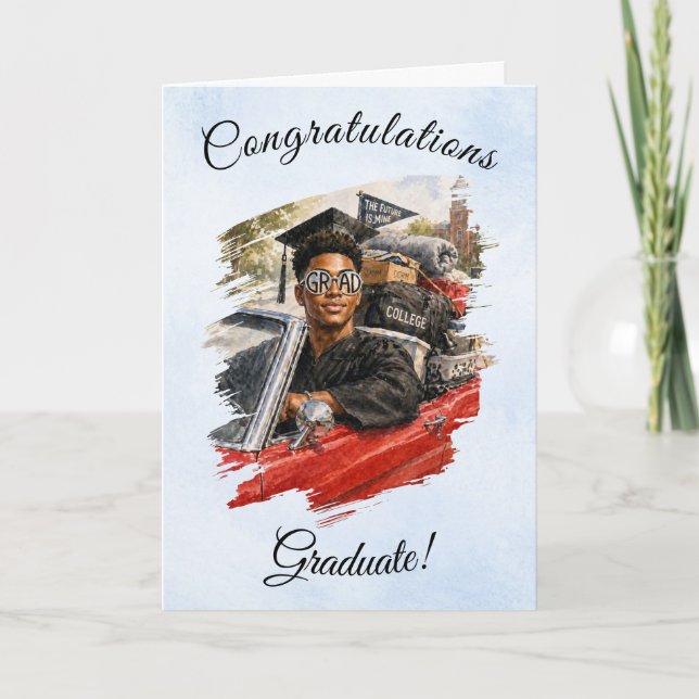 2026 Graduation Card for Him (Front)