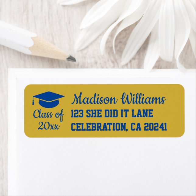 2026 Graduation Personalized Grad Return Address (Insitu)