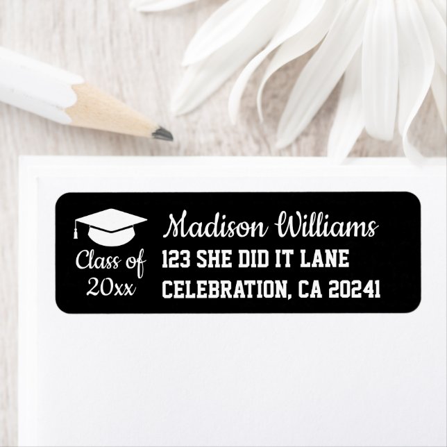 2026 Graduation Personalized Grad Return Address (Insitu)