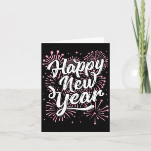 2026 Happy New Year Eve Party Firework Men Women K Card