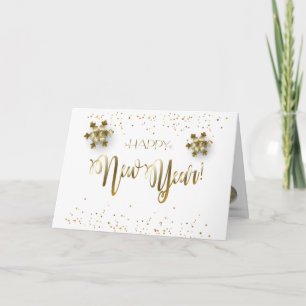 2026 Happy New Year! Winter Holiday Festive Card