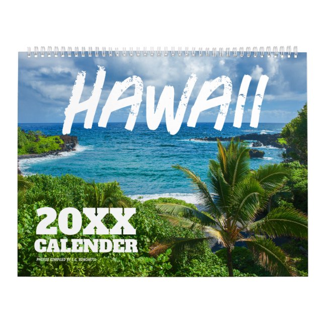 2026 Hawaii Scenic Wall Calendar (Cover)