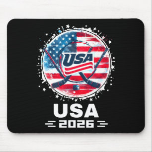 2026 Hockey Shirt For Men Women Children Hockey Mouse Pad