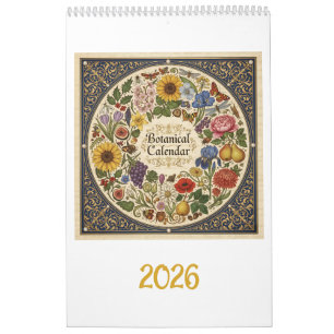 2026 Hoefnagel-Inspired Botanical  Calendar