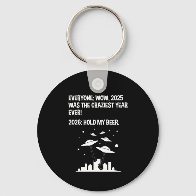 2026 Hold My Beer Keychain (Front)