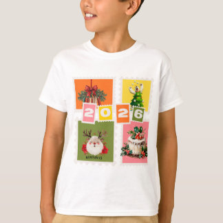 2026 Holiday Cheer Postage Tee | Whimsical Christm