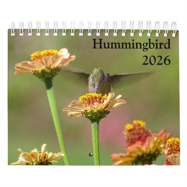 2026 Hummingbird Calendar (Cover)