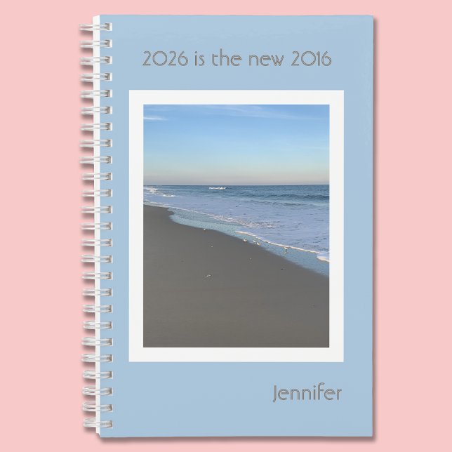 2026 is the new 2016 Beach Hardcover Journal (Créateur téléchargé)
